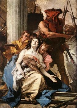 Giovanni Battista Tiepolo : The Martyrdom of St Agatha